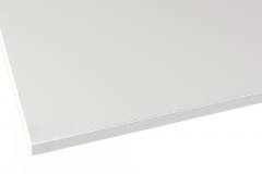 Frameless Dry Erase Boards with Smooth White Painted Edges