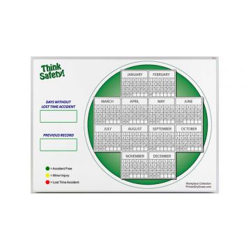 OptiMA® Track Your Lost Time Accident Board