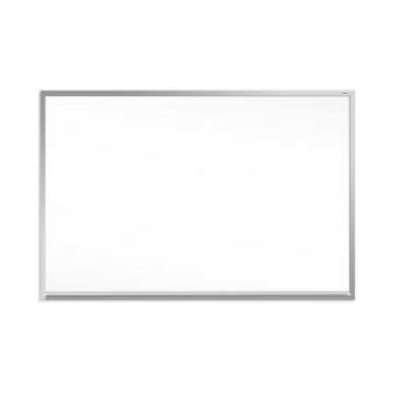 Custom OptiMA® Great White® Magnetic Whiteboards, 2 Piece, Markerboard on 1/2" Substrate With Vapor Barrier Backing, 1" Satin Anodized Aluminum Trim, Full Length marker Tray, Two 10' Sections With White Painted H-Bar