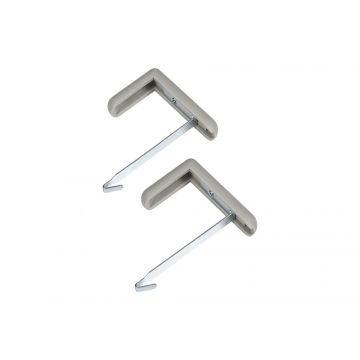 Cubicle Board Hangers Set/2 Fits wall thickness of 1" to 2.5"
